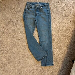 Good American straight leg jeans, size 6/28